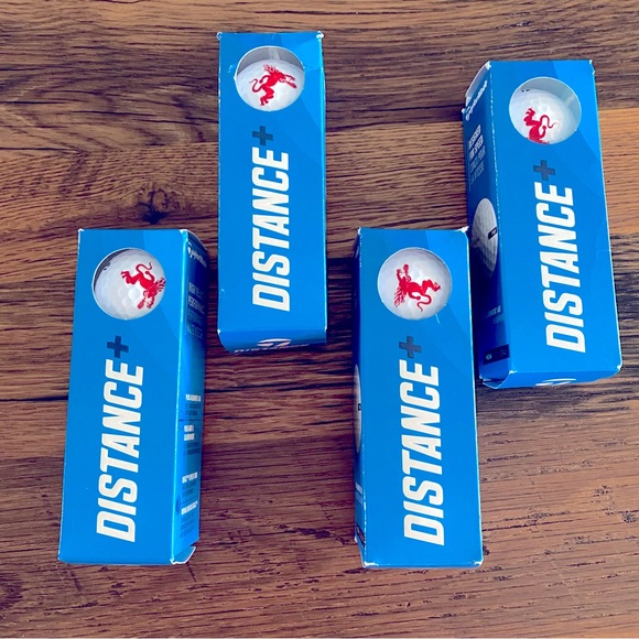 Taylor Made Other - Brand New Set of 12 Taylor-Made Distance+ Fireball-Branded Golf Balls